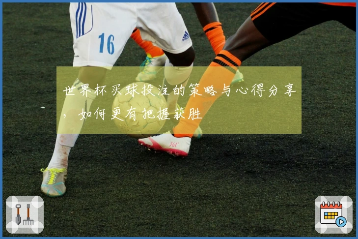 世界杯买球投注的策略与心得分享，如何更有把握获胜