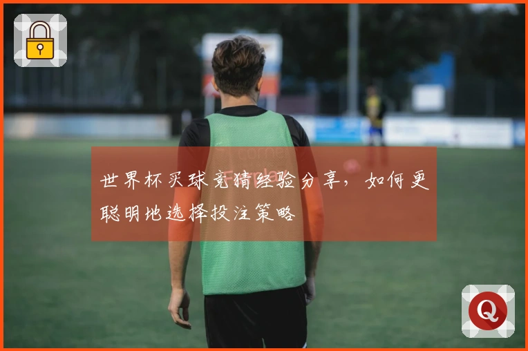 世界杯买球竞猜经验分享，如何更聪明地选择投注策略